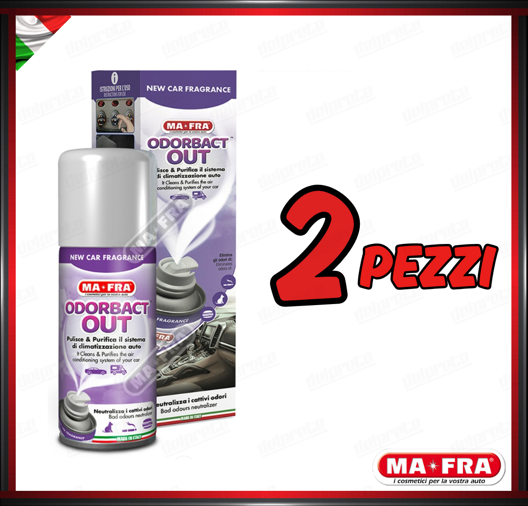 MAFRA - KLIMA ODORBACT OUT NEW CAR PURIFICANTE ABITACOLO CLIMA 150ML