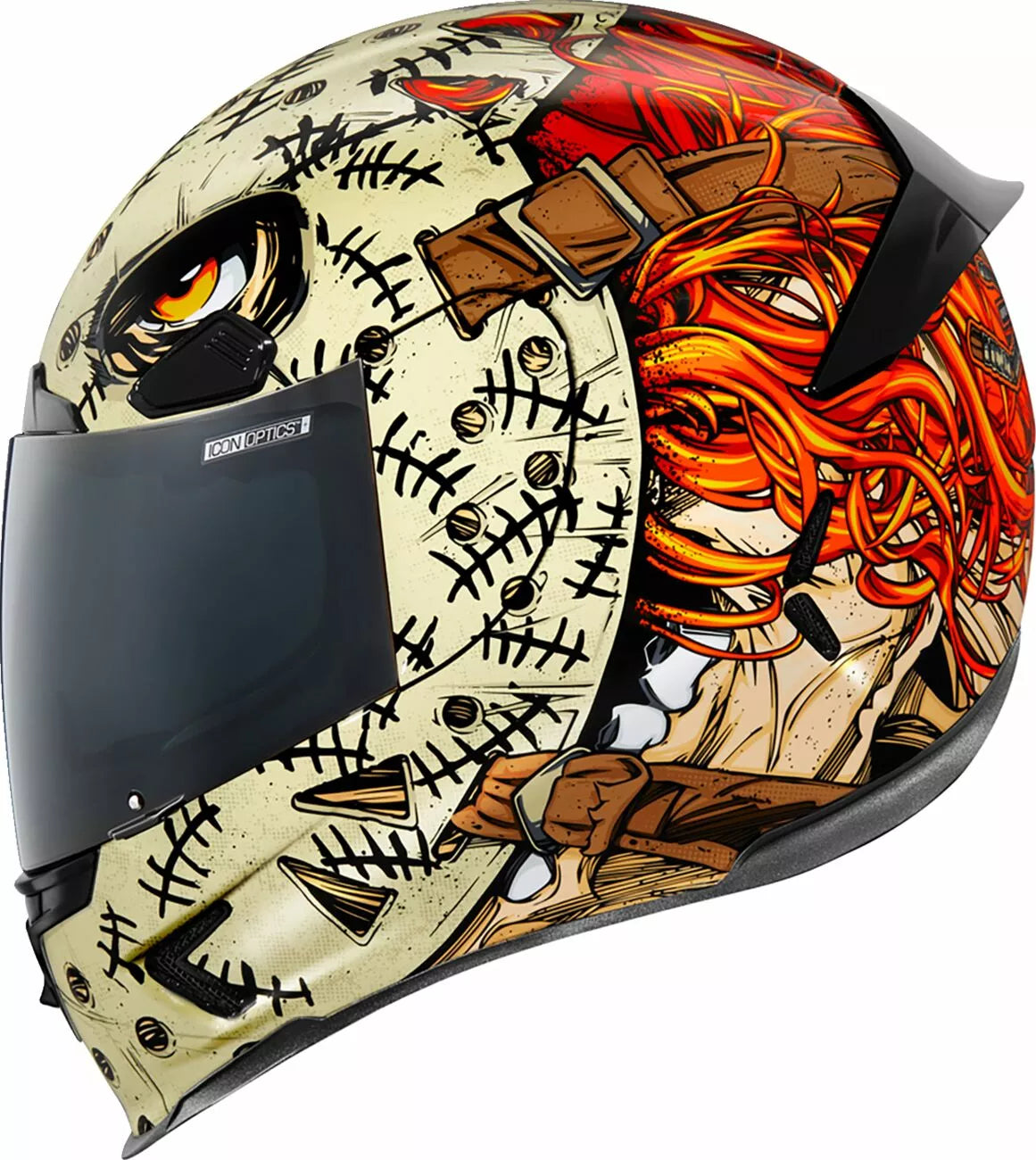 CASCO INTEGRALE - ICON AIRFLAME PRO TOPSHELF - OMOLOGATO ECE 2206