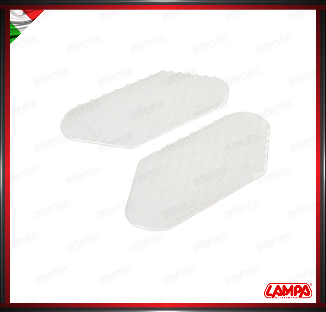 GRIP TANK 1 COPPIA PROTEZIONI ADESIVE LATERALI PER SERBATORIO ANTISCIVOLO PER GAMBE LAMPA ANTIGRAFFIO