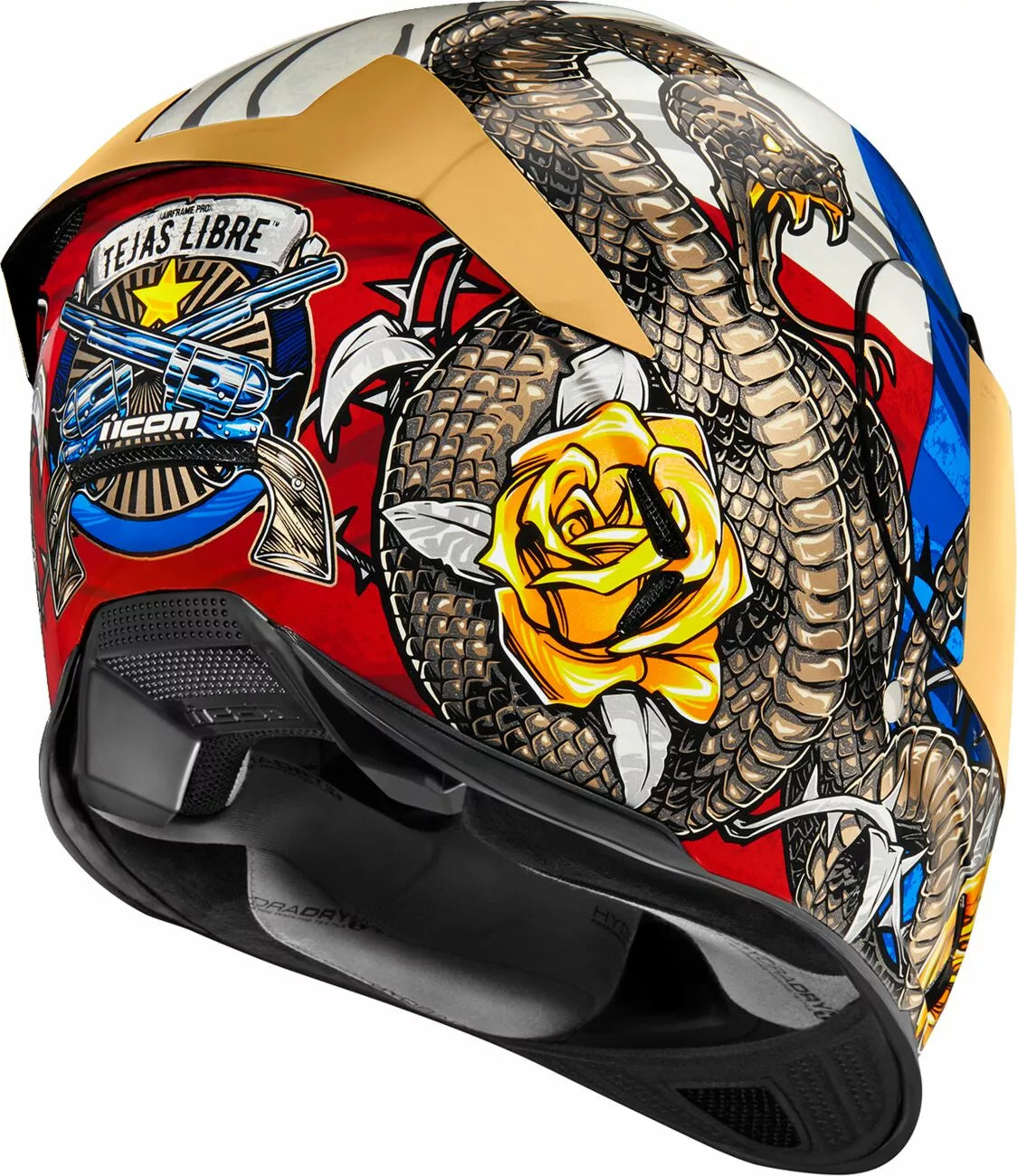 CASCO INTEGRALE - ICON AIFRAME PRO TEJAS LIBRE - OMOLOGATO ECE 2206 AVENGER