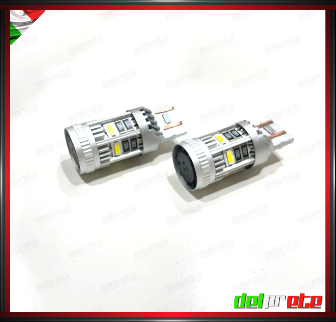 COPPIA T20 LED CANBUS DIURNE / POSIZIONI FIAT 500X DAL 2017 IN POI 100%NO ERRORE