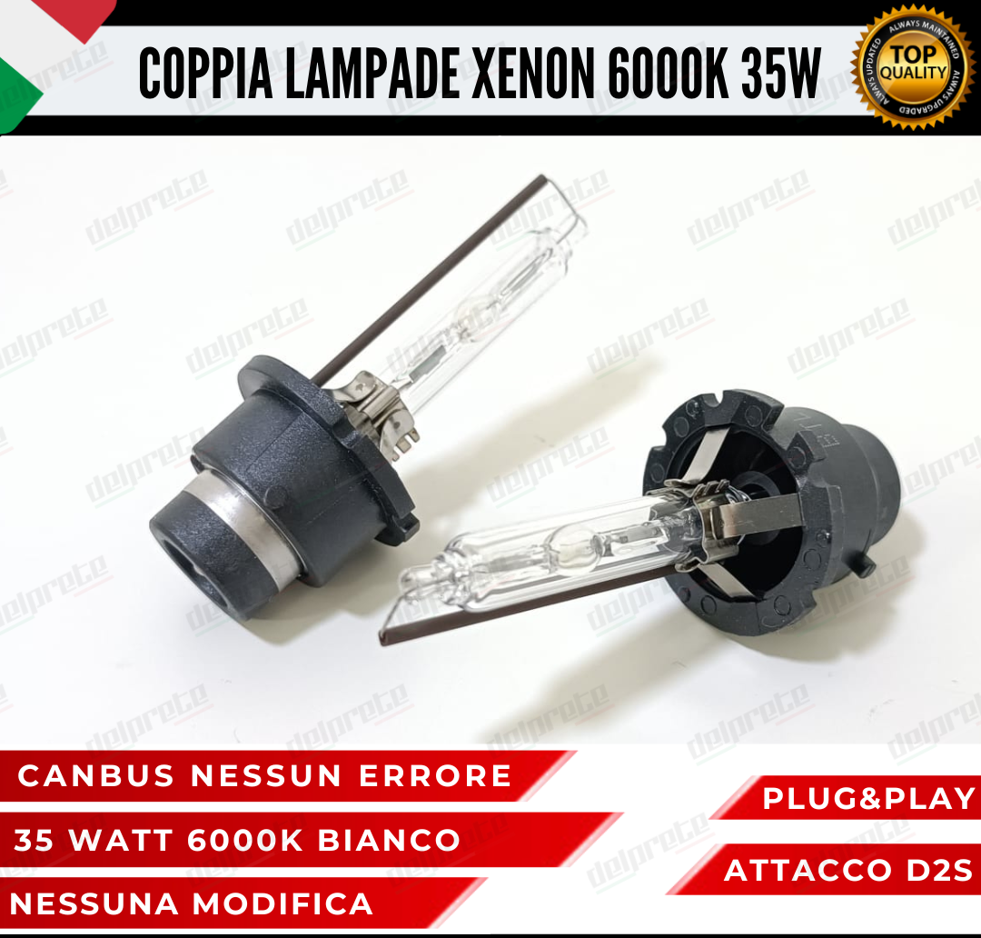 COPPIA LAMPADE FARI D2S XENON LUCE 6000K BIANCO GHIACCIO FORD MONDEO 2000/2007