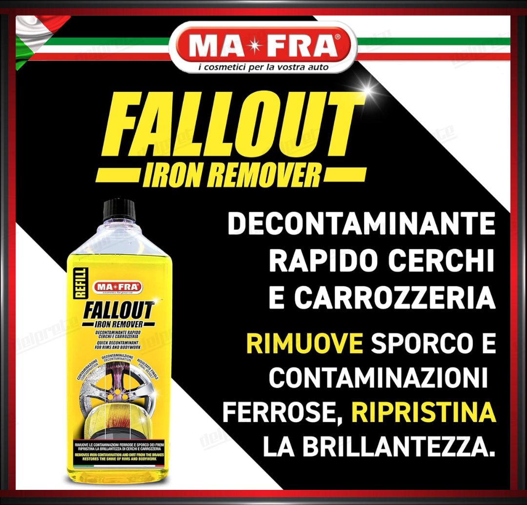 MAFRA - FALLOUT IRON REMOVED DECONTAMINANTE PULITORE CERCHI 1LT