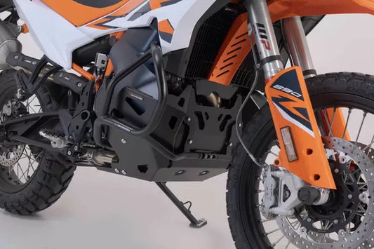 SW-MOTECH - PARACOPPA PROTEZIONE MOTORE NERO KTM 790 ADV / R, 890 ADV / R