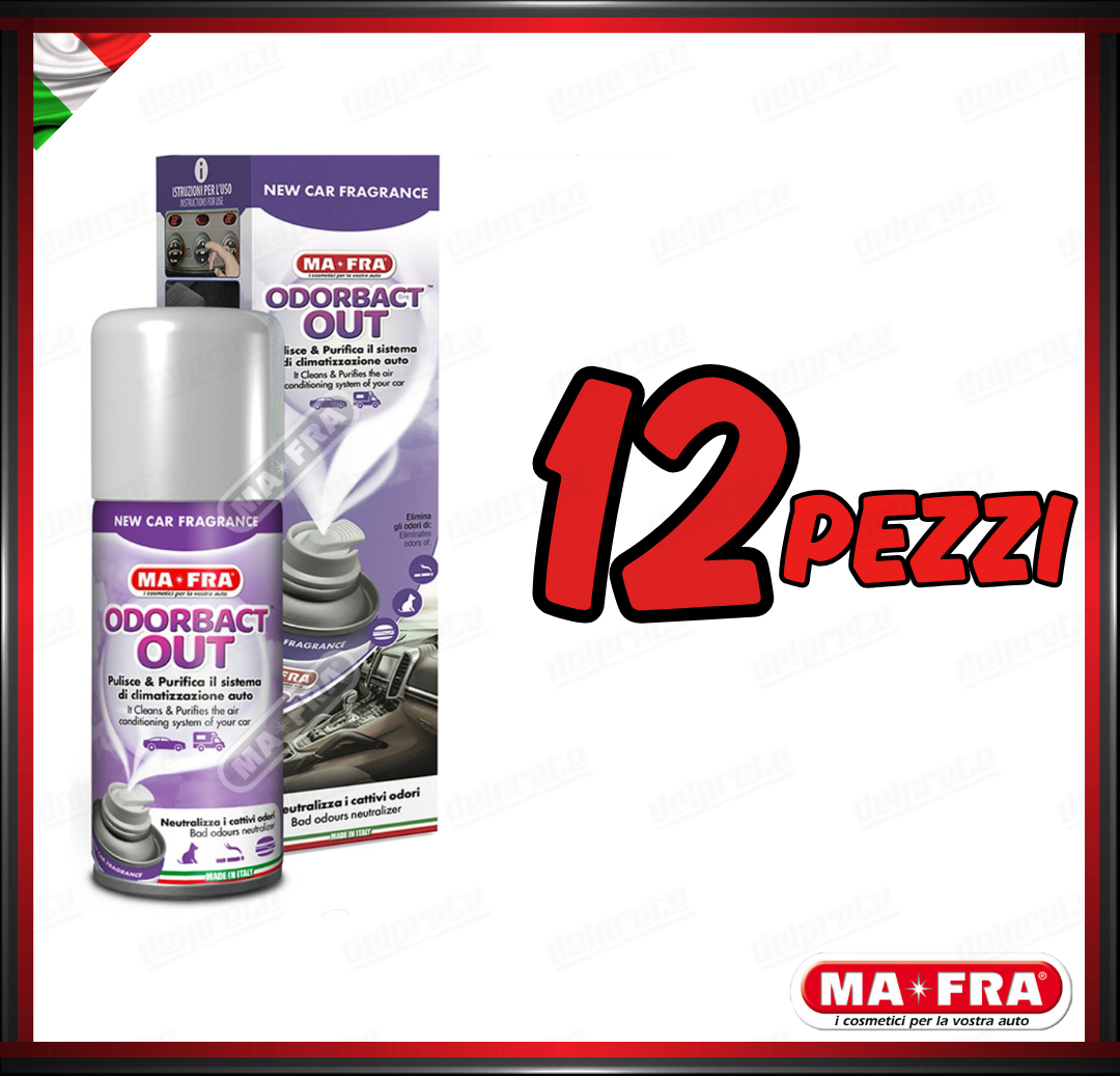 MAFRA - KLIMA ODORBACT OUT NEW CAR PURIFICANTE ABITACOLO CLIMA 150ML
