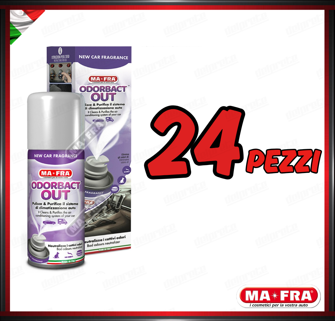 MAFRA - KLIMA ODORBACT OUT NEW CAR PURIFICANTE ABITACOLO CLIMA 150ML