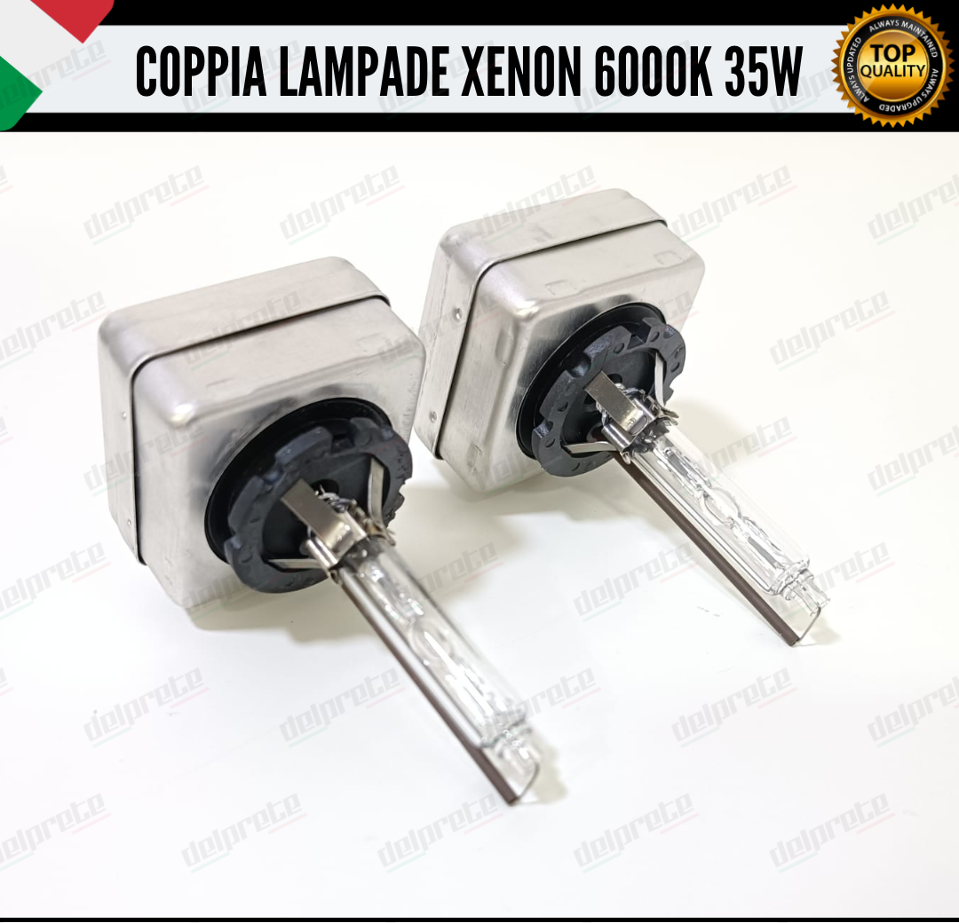 2 COPPIA LAMPADE XENON D3S 35W LUCE 6000K BIANCO JEEP GRAND CHEROKEE IV DAL 2014