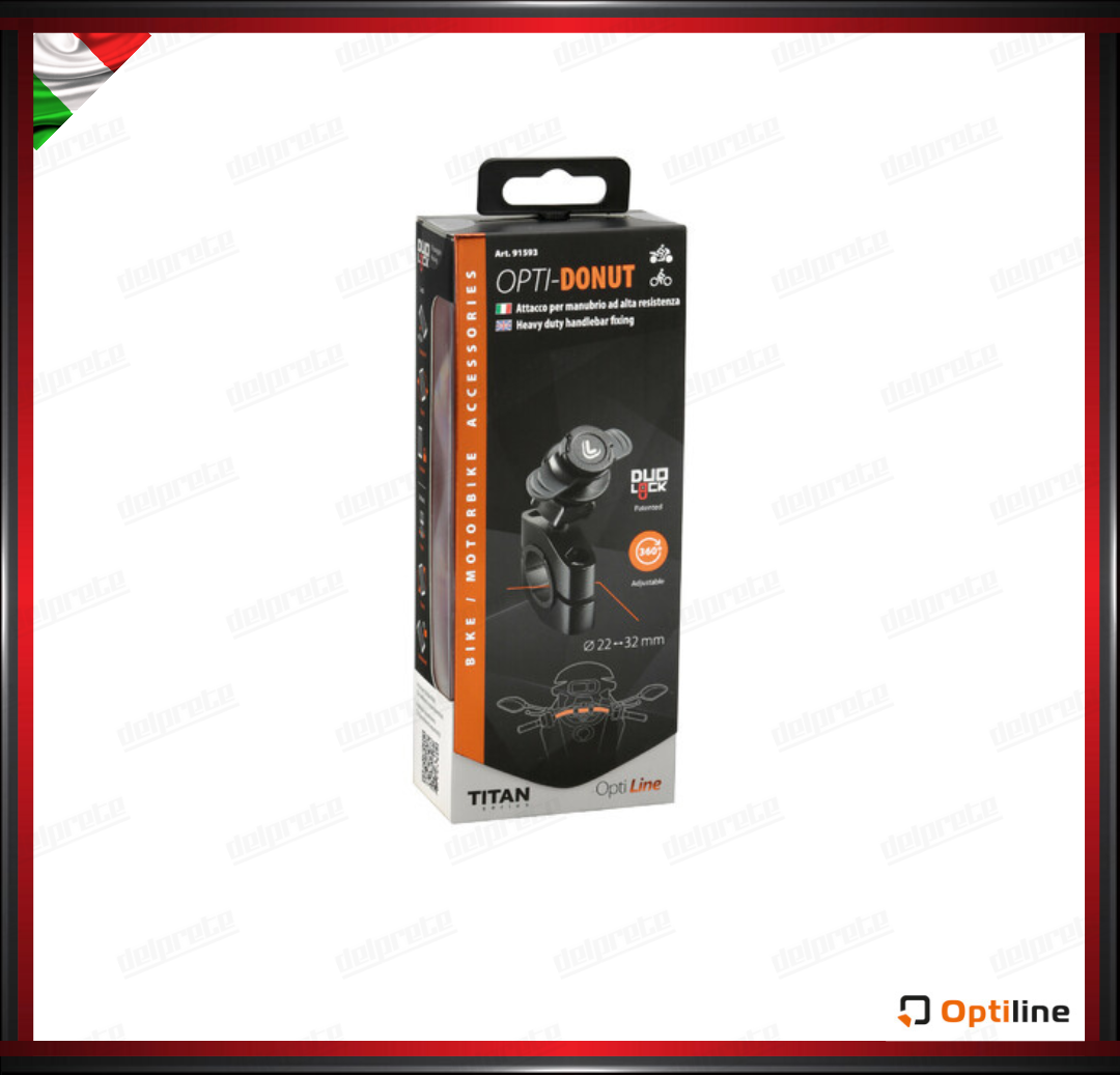 SUPPORTO CELLULARE TELEFONO SMARTPHONE CON ATTACCO MANUBRIO SGANCIO DUOLOCK