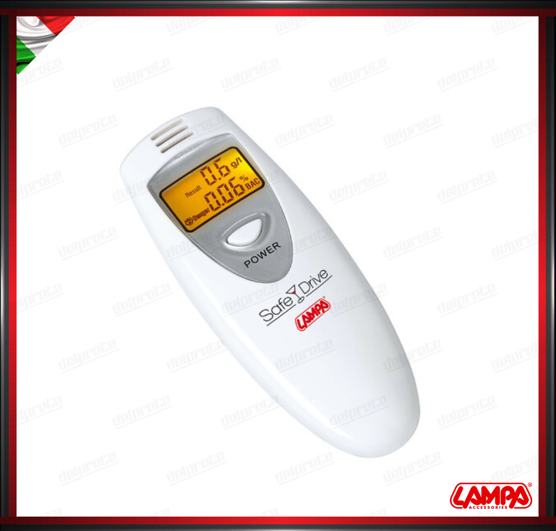 ETILOMETRO DIGITALE CON DISPLAY VALORE ALCOLICO - LAMPA