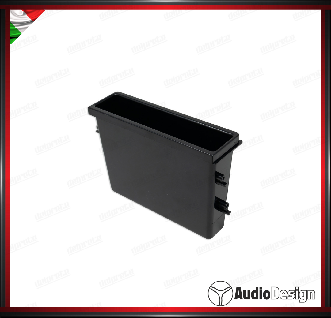 MASCHERINA 2DIN KIT MONTAGGIO AUTORADIO JEEP COMPASS 2 MP 2016> NERO - AUDIODESIGN