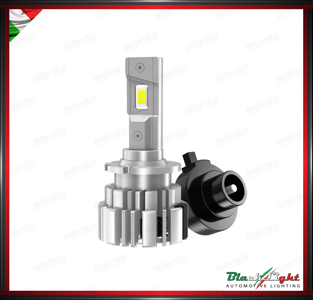 KIT LED D4S D4R SIRIUS 12V 6000K 9000 LUMEN PLUG-IN DA XENON A LED - SERIE OELED XL D4 HLG