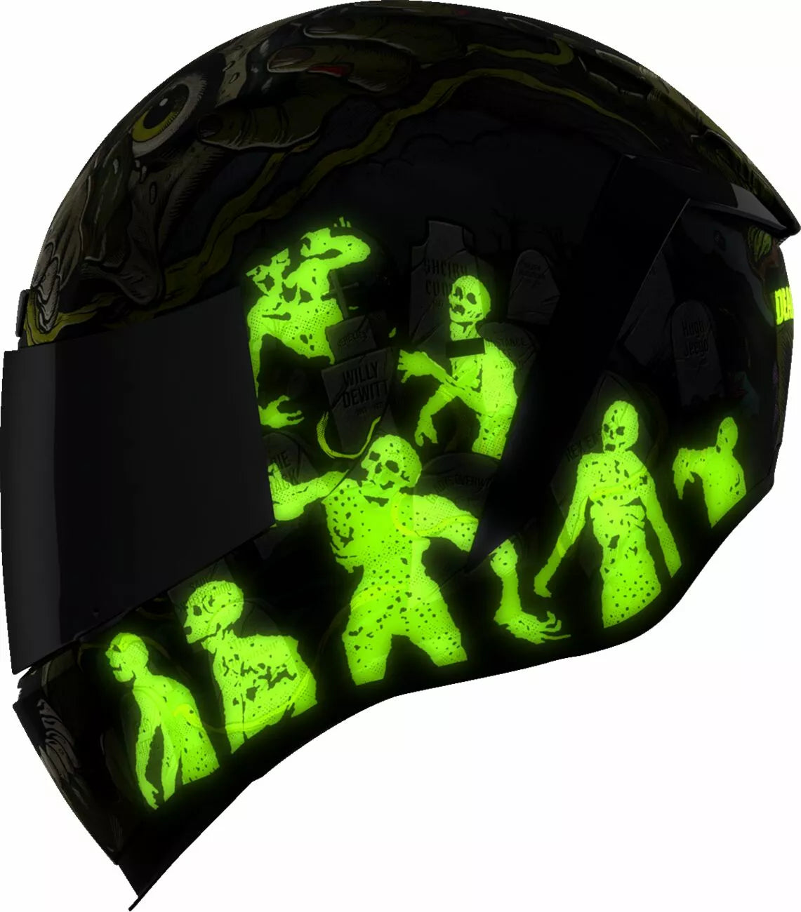 CASCO INTEGRALE - ICON AIRFORM DEAD SERIOUS - OMOLOGATO ECE 2206