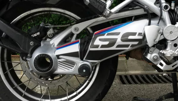 SET ADESIVI GRAFICHE BMW R1200 GS GSA R1250 CARDANO FORCELLONE - GRAFICA LOGO GS