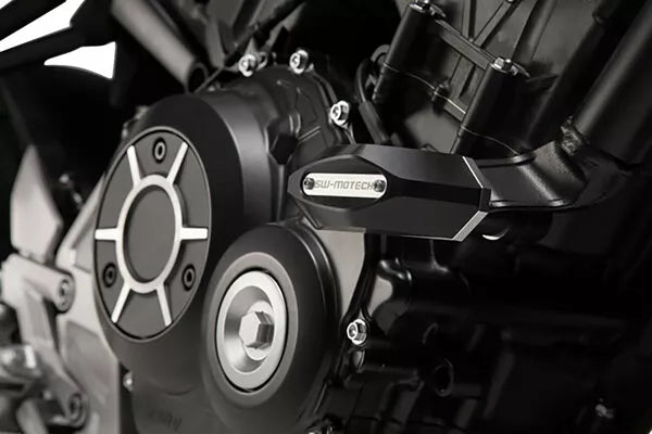 SW-MOTECH - KIT TAMPONI DI PROTEZIONE PER TELAIO NERO HONDA CB 1000 R (18-)