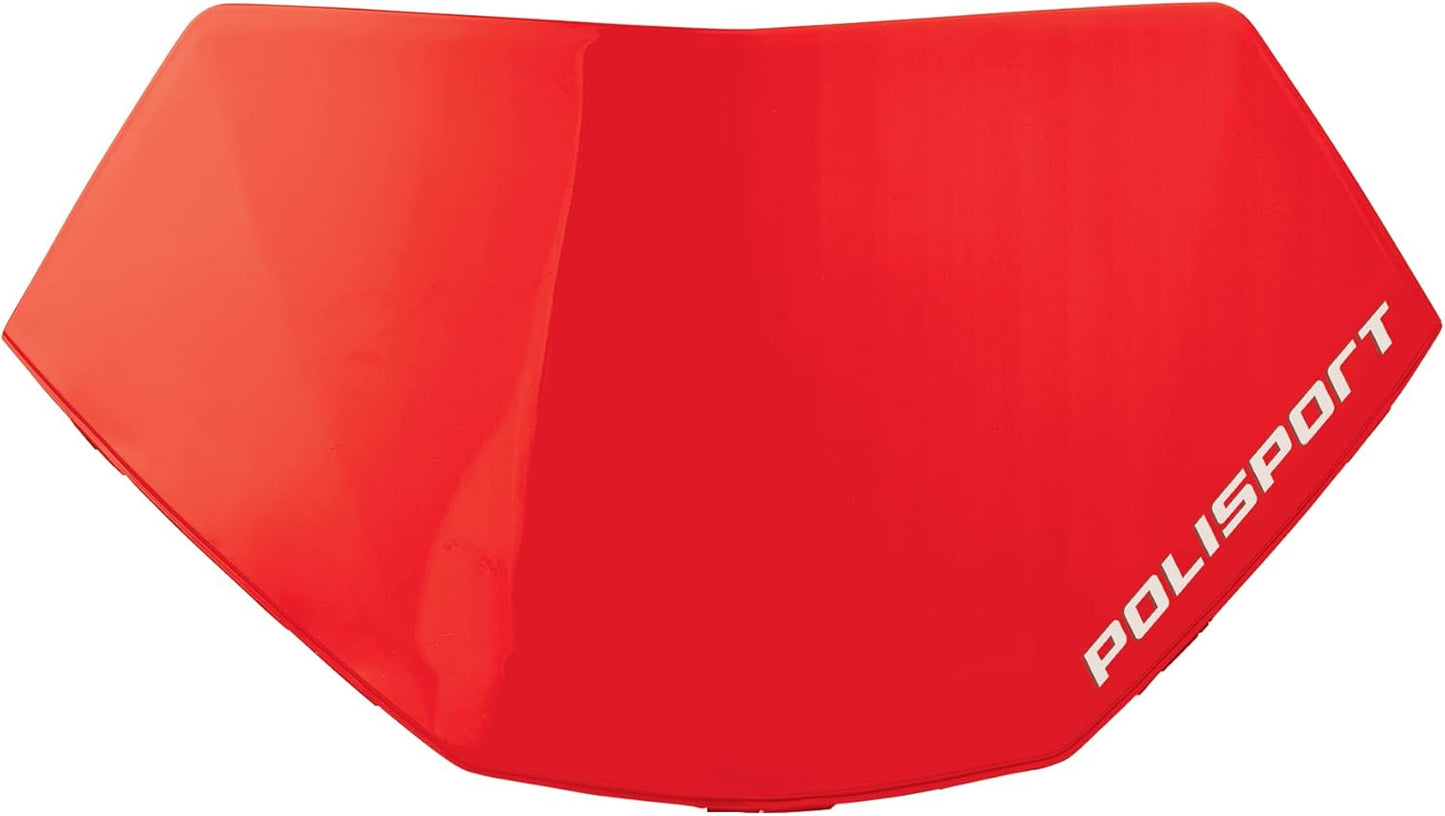 POLISPORT - FARO E MASCHERINA COMPLETO HEADLIGHT HALO LED ECE CROSS ENDURO ROSSO