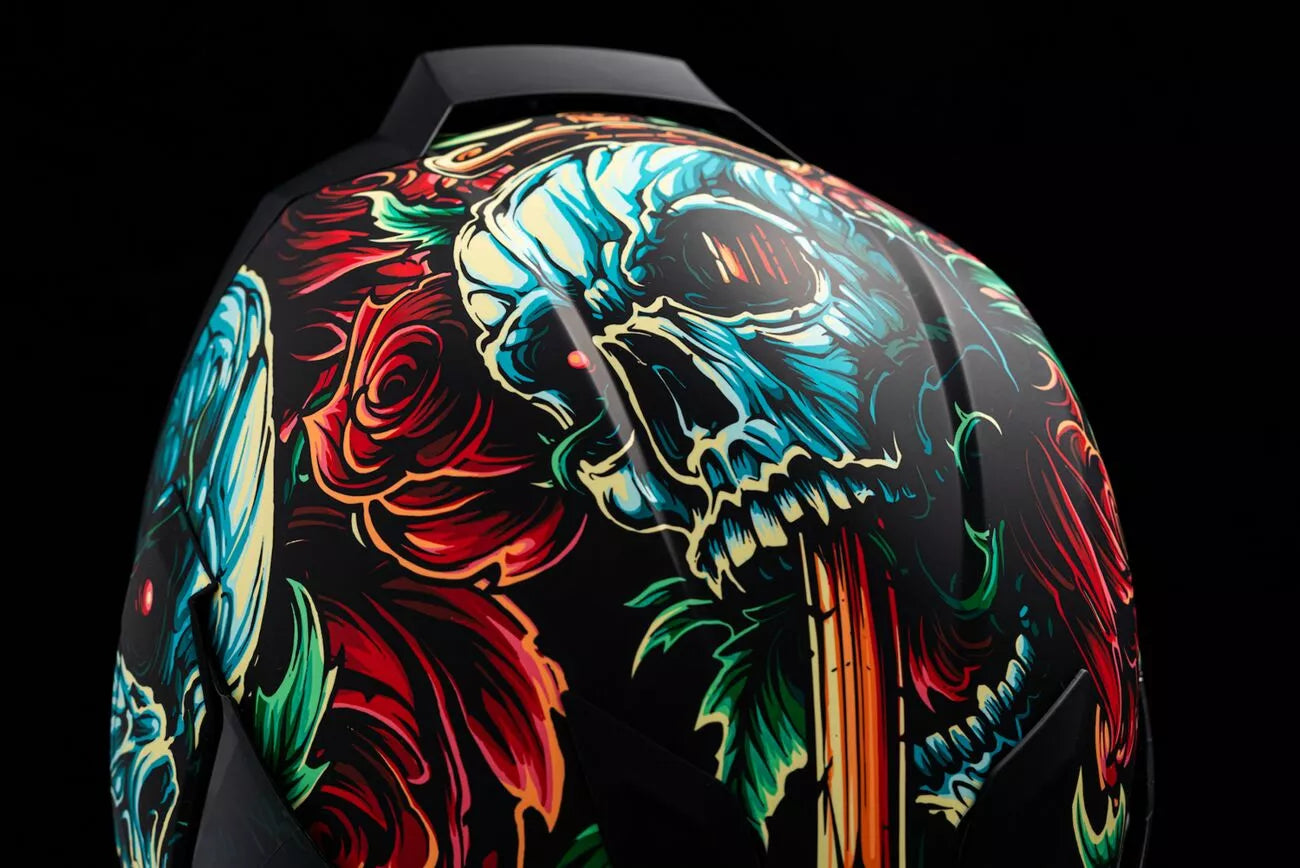 CASCO INTEGRALE - ICON AIRFLITE OMNICRUX - OMOLOGATO ECE 2206