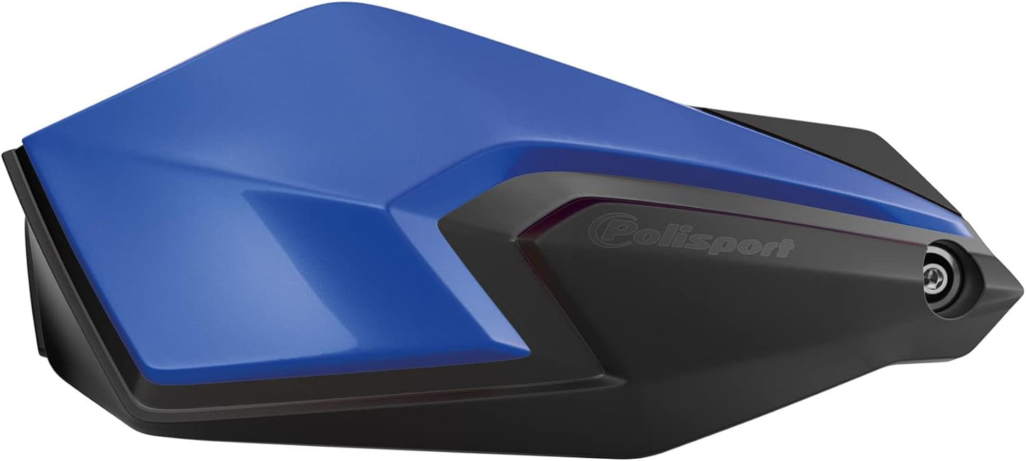 POLISPORT - SET PARAMANI S-DUAL CON SET DI FISSAGGIO E BARRA MX-STYLE BLU