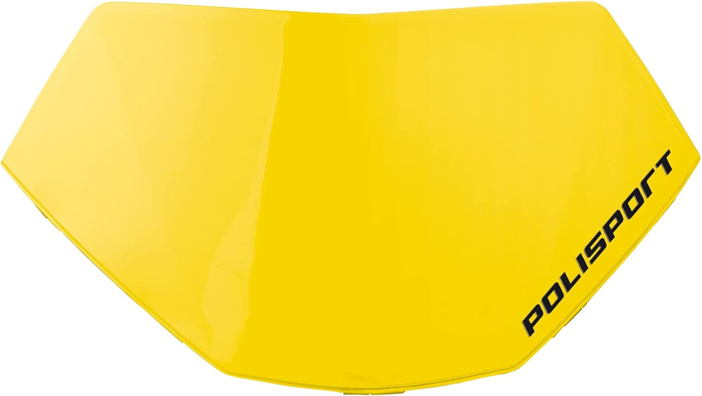 POLISPORT - FARO E MASCHERINA COMPLETO HEADLIGHT HALO LED ECE CROSS ENDURO GIALLO
