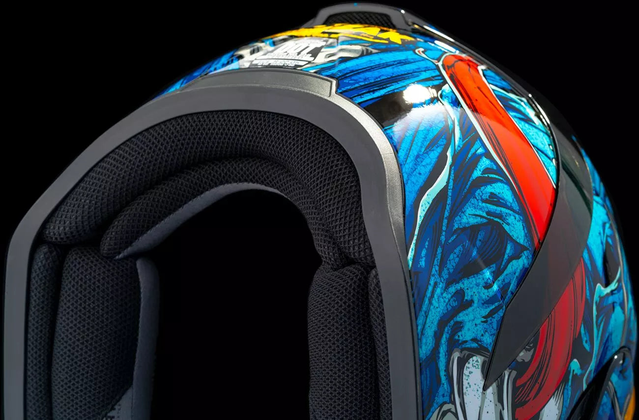 CASCO INTEGRALE - ICON AIRFORM BROZAK MIPS BLU - OMOLOGATO ECE 2206