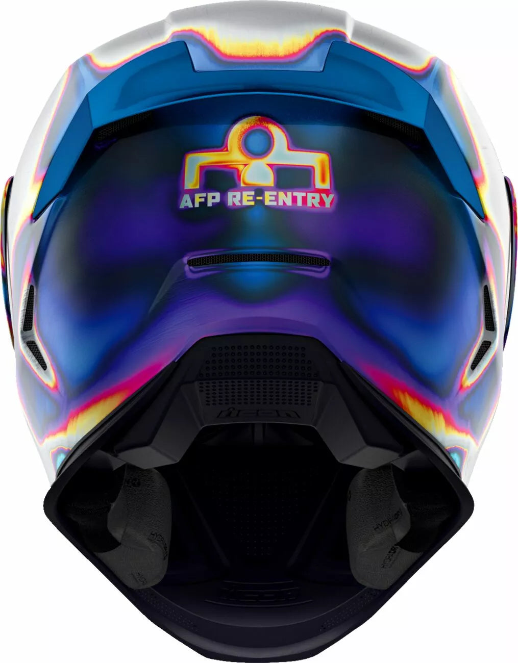 CASCO INTEGRALE - ICON AIFRAME PRO RE-ENTRY - OMOLOGATO ECE 2206 METAL