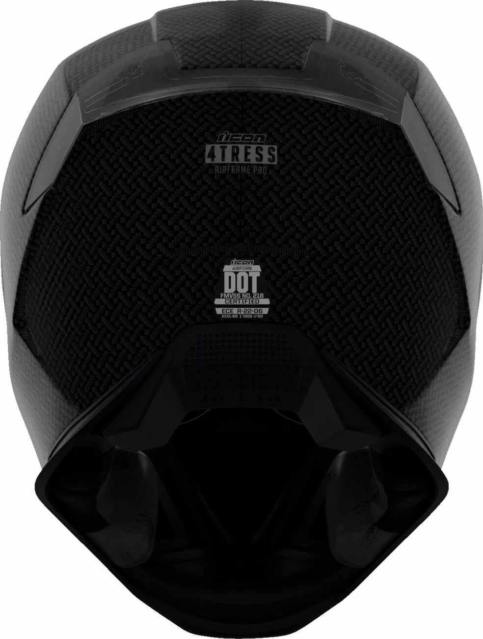 CASCO INTEGRALE - ICON AIRFRAME PRO CARBON 4 TRESS - OMOLOGATO ECE 2206 CARBONIO