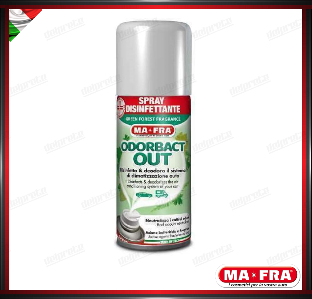 MAFRA - KLIMA ODORBACT OUT GREEN FOREST PURIFICANTE ABITACOLO CLIMA 150ML