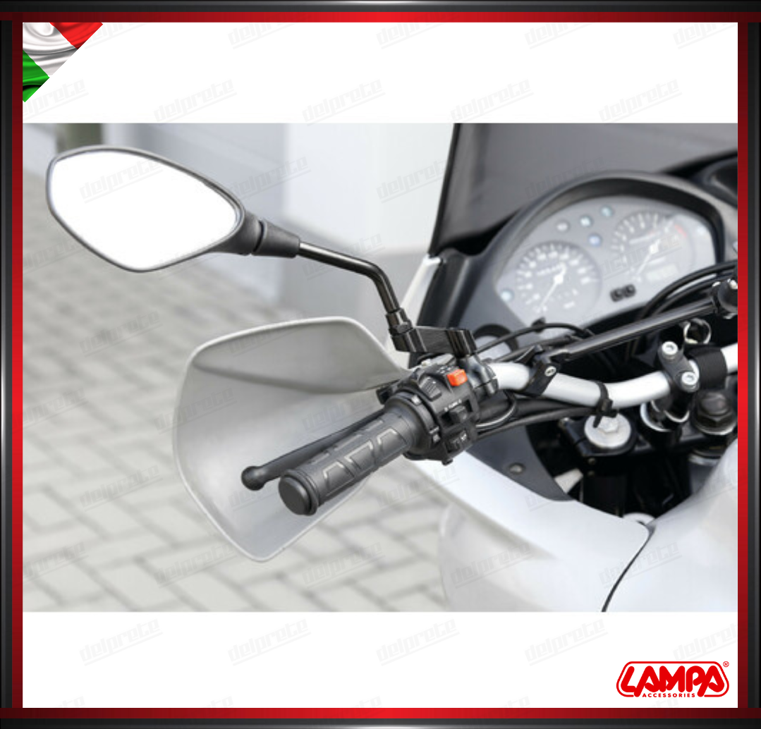 ADATTATORE ESTENSORE SOLLEVATORE SPECCHIETTI MOTO SCOOTER LAMPA M8 NERO