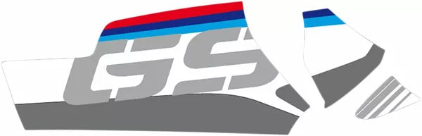 SET ADESIVI GRAFICHE BMW R1200 GS GSA R1250 CARDANO FORCELLONE - GRAFICA LOGO GS