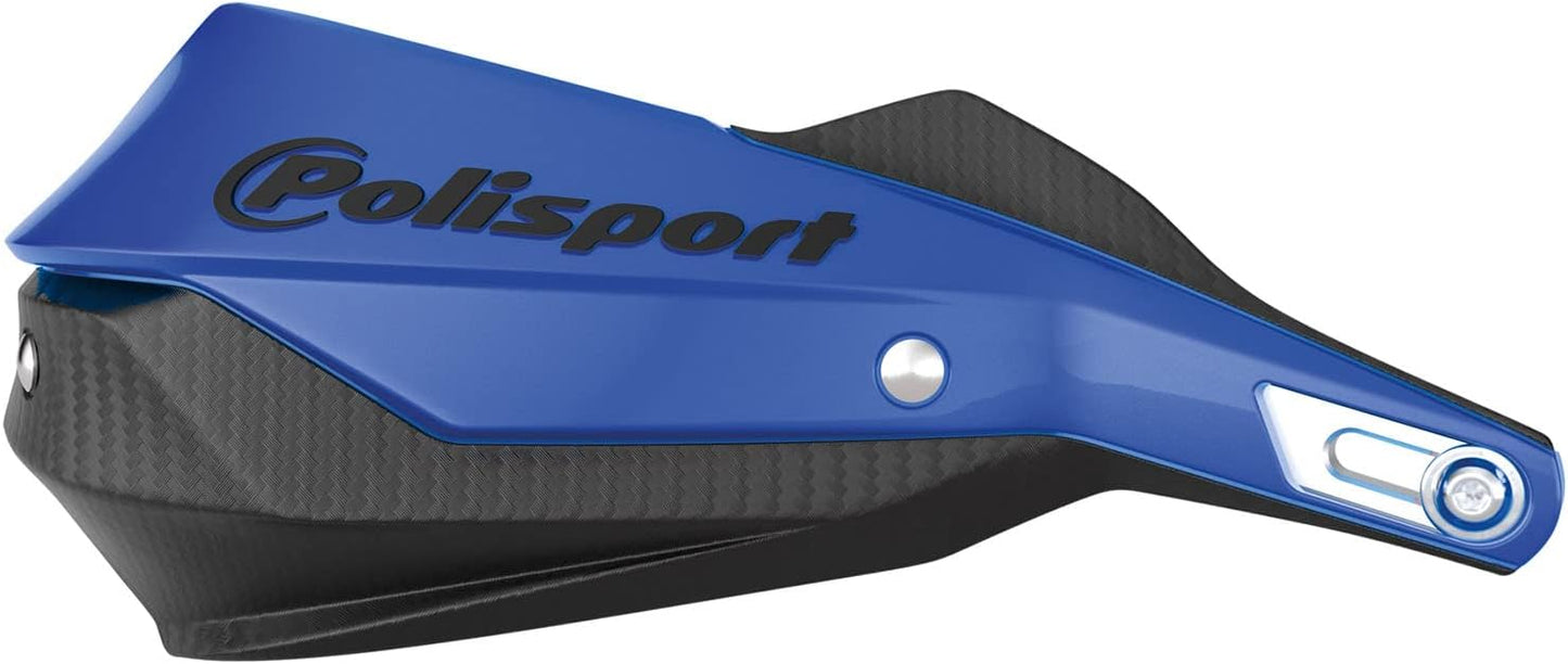 POLISPORT - SET PARAMANI TRAIL BLAZER 2 CON SET DI FISSAGGIO E BARRA MX-STYLE BLU