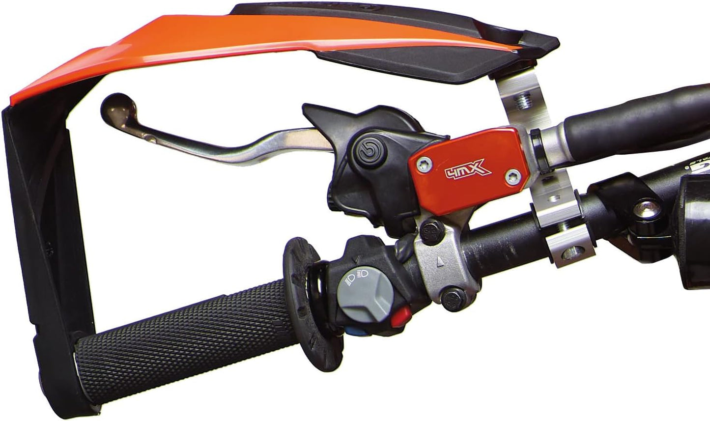 POLISPORT - SET PARAMANI BULLIT FWA CON SET DI FISSAGGIO E BARRA MX-STYLE ARANCIONE