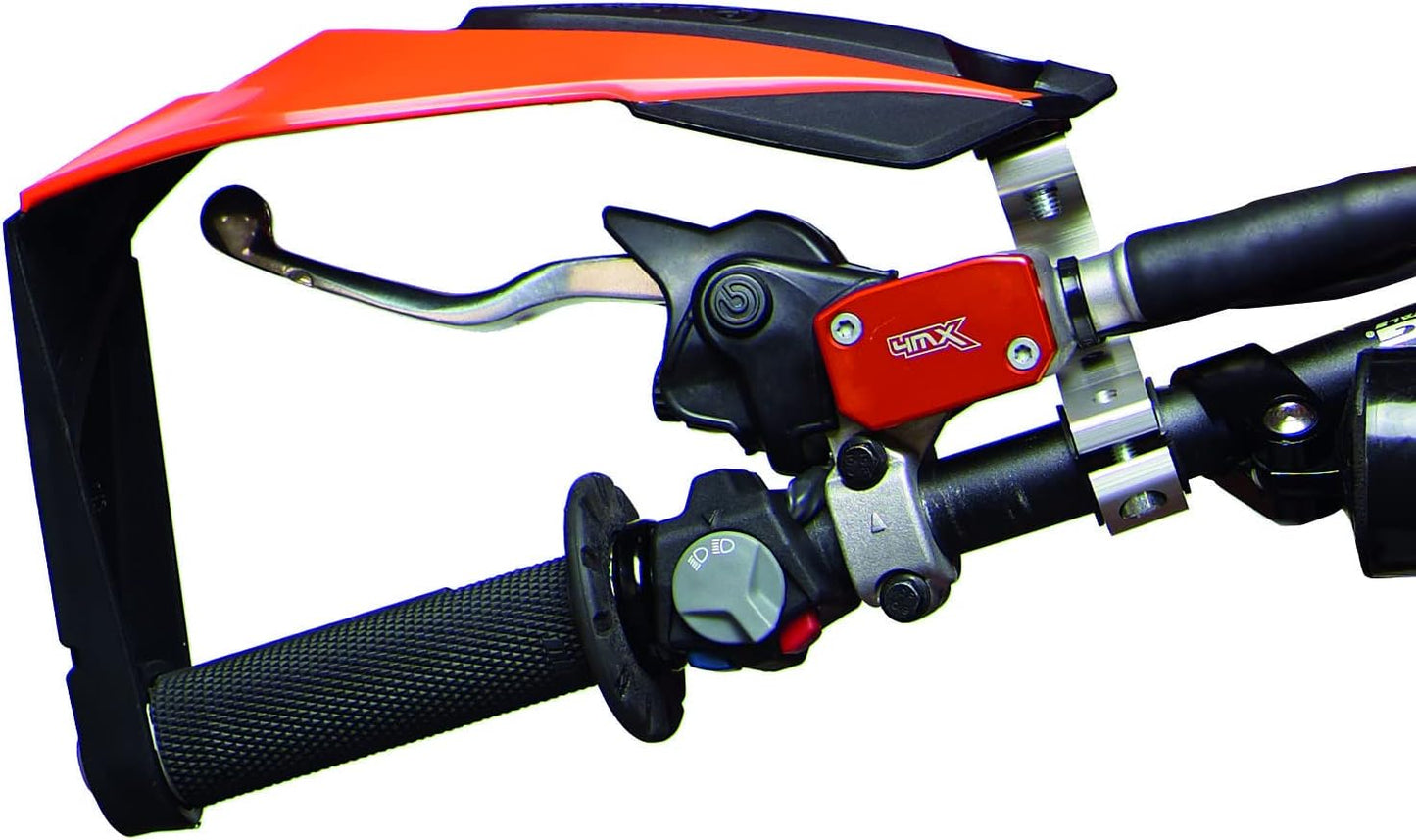 POLISPORT - SET PARAMANI S-DUAL CON SET DI FISSAGGIO E BARRA MX-STYLE BLU