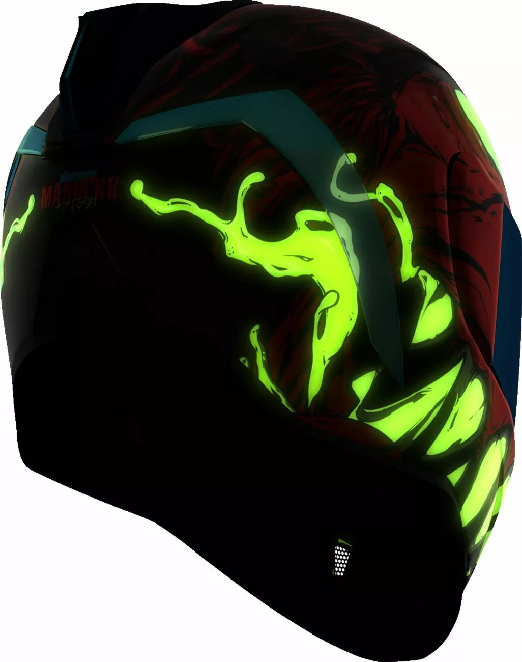 CASCO INTEGRALE - ICON AIRFORM MANIK'RR MIPS - OMOLOGATO ECE 2206 ROSSO AZZURRO