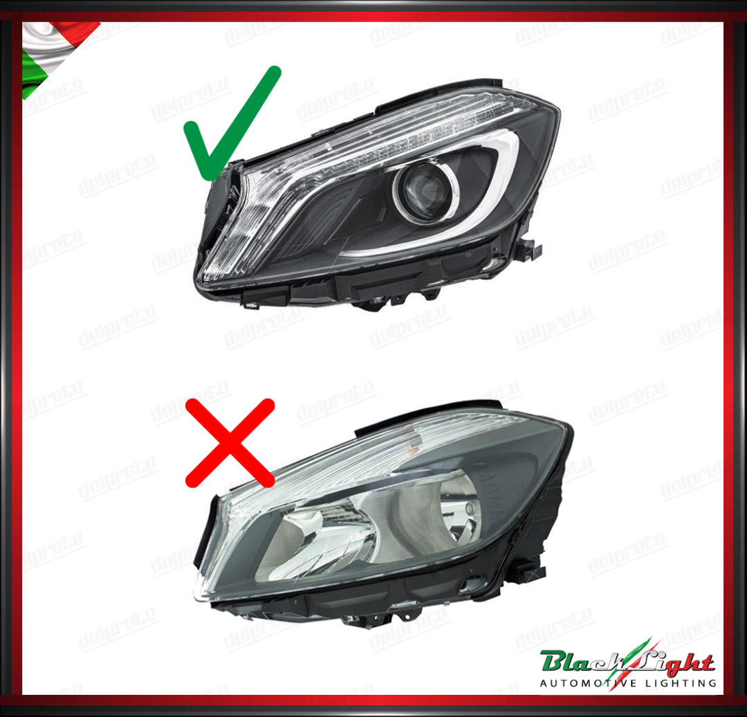 KIT LED H11 12V 55W 19000 LUMEN 6500K FARO LENTICOLARE - BLACKLIGHT XL H11 LSR