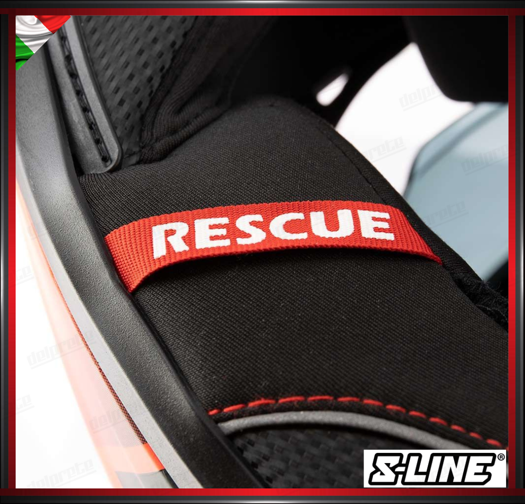 S-LINE - CASCO INTEGRALE S451 REVENGE FIBRA COMPOSITA - NERO LUCIDO