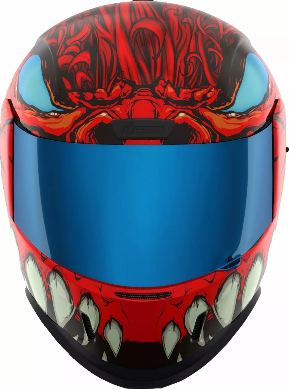 CASCO INTEGRALE - ICON AIRFORM MANIK'RR MIPS - OMOLOGATO ECE 2206 ROSSO AZZURRO