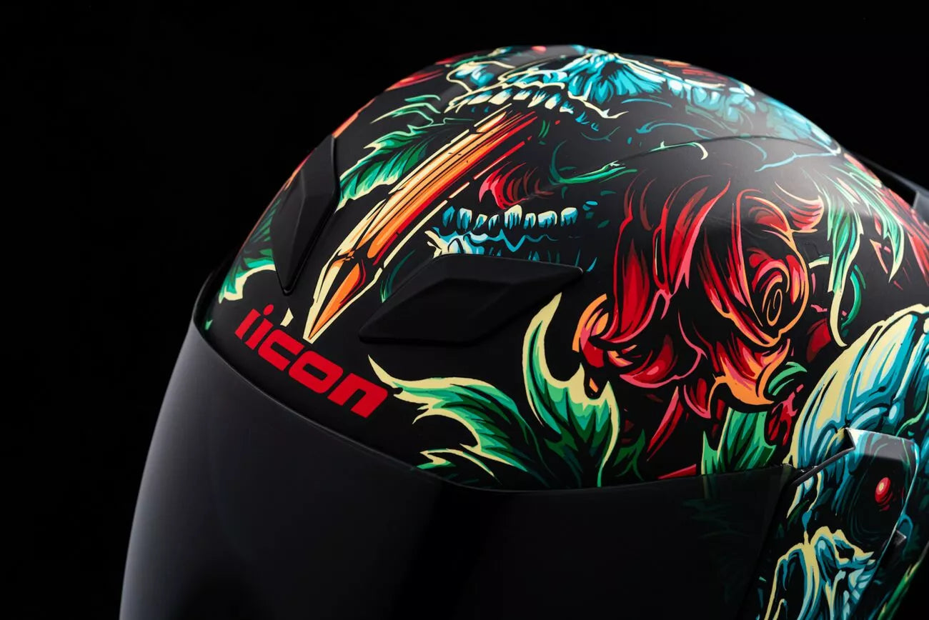 CASCO INTEGRALE - ICON AIRFLITE OMNICRUX - OMOLOGATO ECE 2206