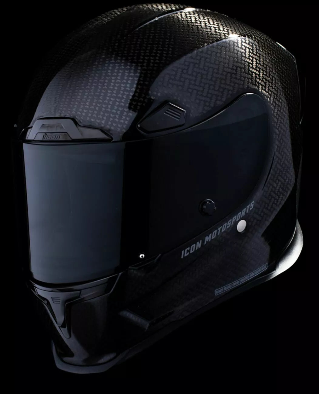 CASCO INTEGRALE - ICON AIRFRAME PRO CARBON 4 TRESS - OMOLOGATO ECE 2206 CARBONIO