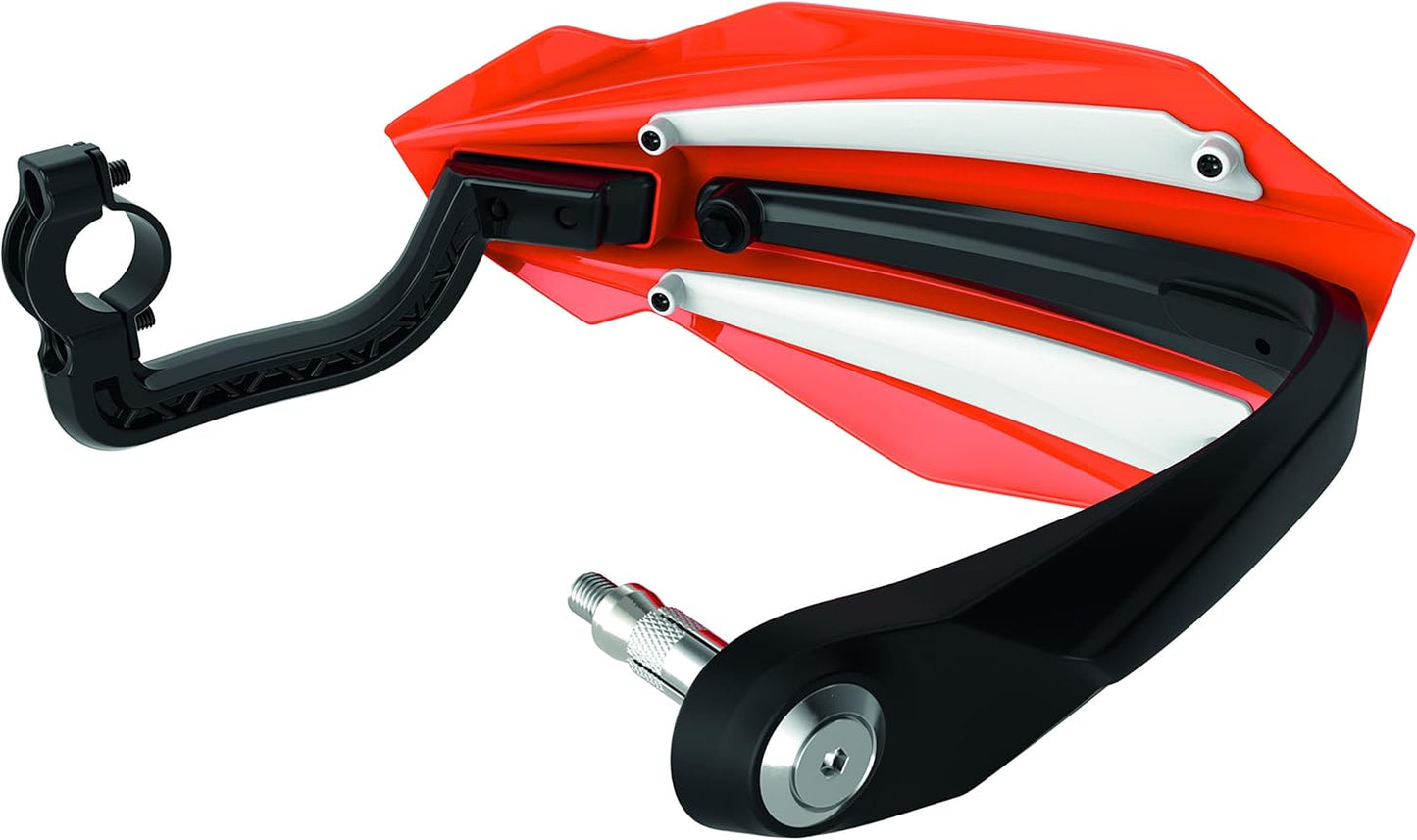 POLISPORT - SET PARAMANI BULLIT FWA CON SET DI FISSAGGIO E BARRA MX-STYLE ARANCIONE