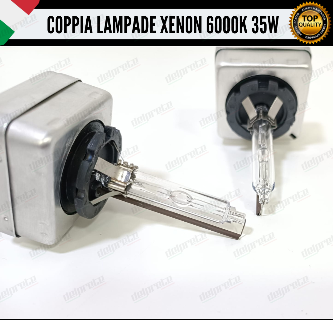 2 COPPIA LAMPADE XENON D3S 35W LUCE 6000K BIANCO JEEP GRAND CHEROKEE IV DAL 2014