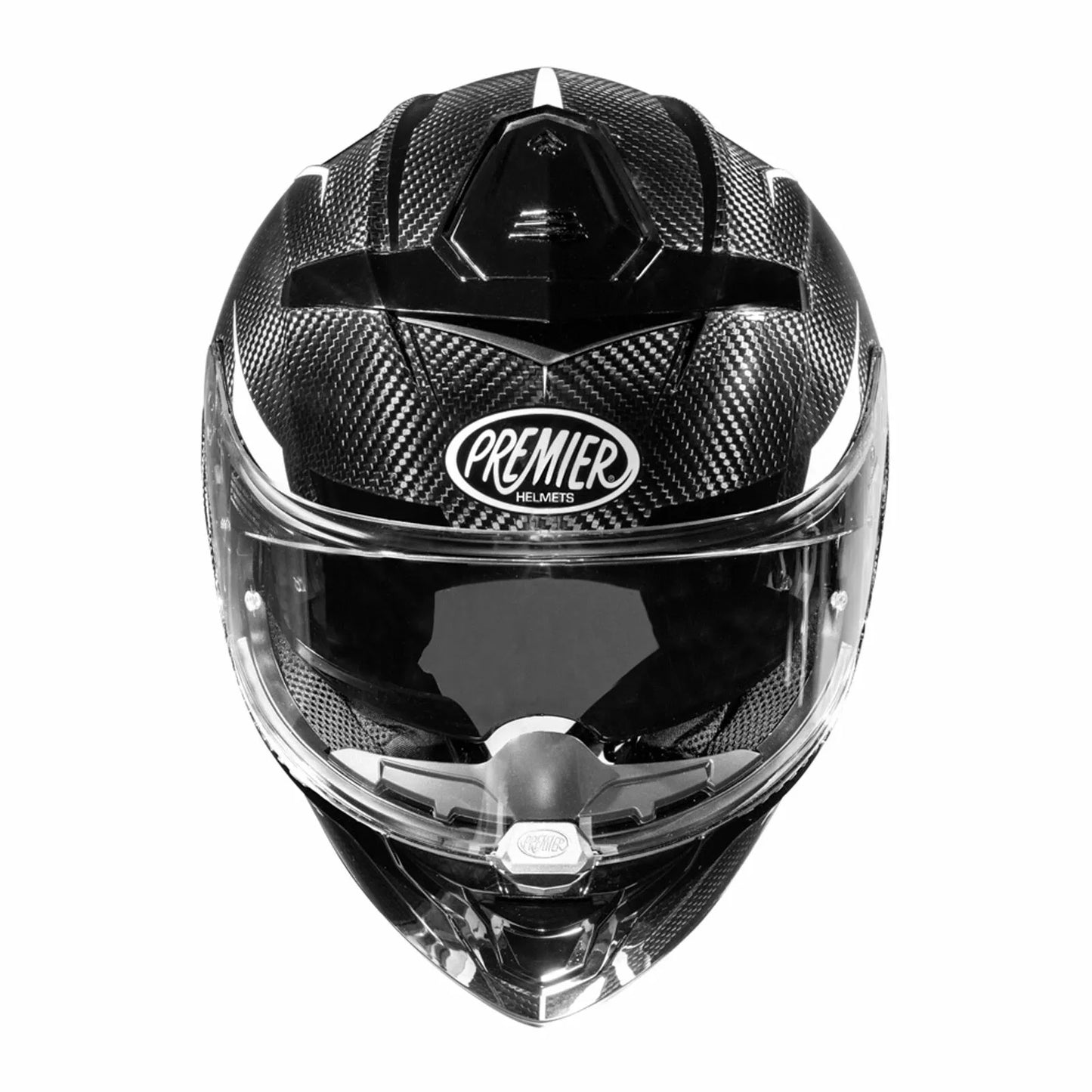 CASCO INTEGRALE - PREMIER DEVIL CARBON ST8 - OMOLOGATO ECE 2206 BIANCO