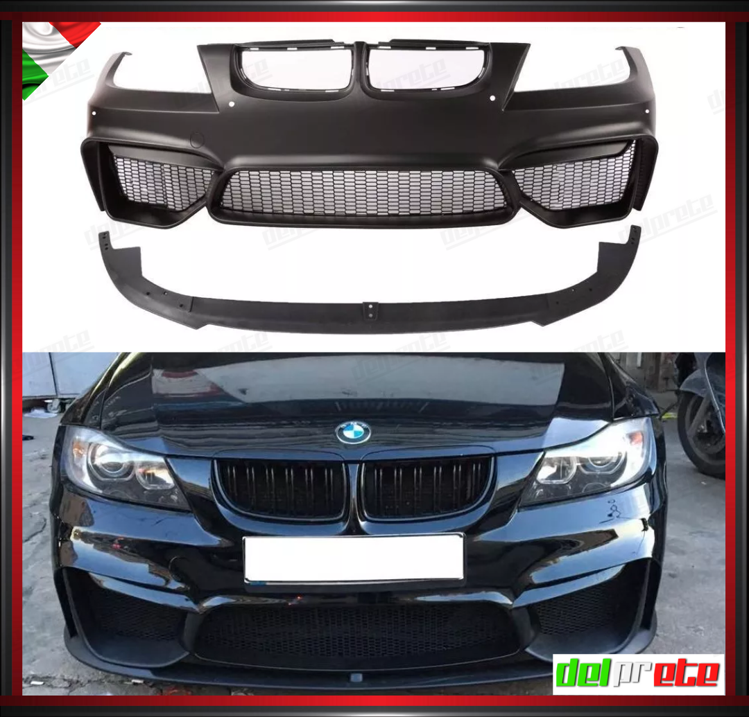 PARAURTI SPORTIVO HD TUNING BMW E90 E91 M4-LOOCK SERIE 3 ( PRE RESTYLING )