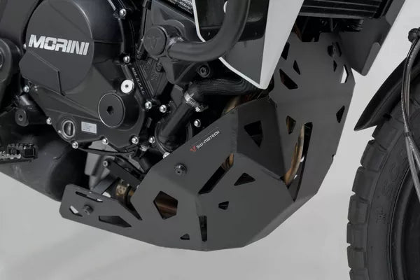 SW-MOTECH - PARACOPPA PROTEZIONE MOTORE NERO MOTO MORINI X-CAPE 650 (21-)