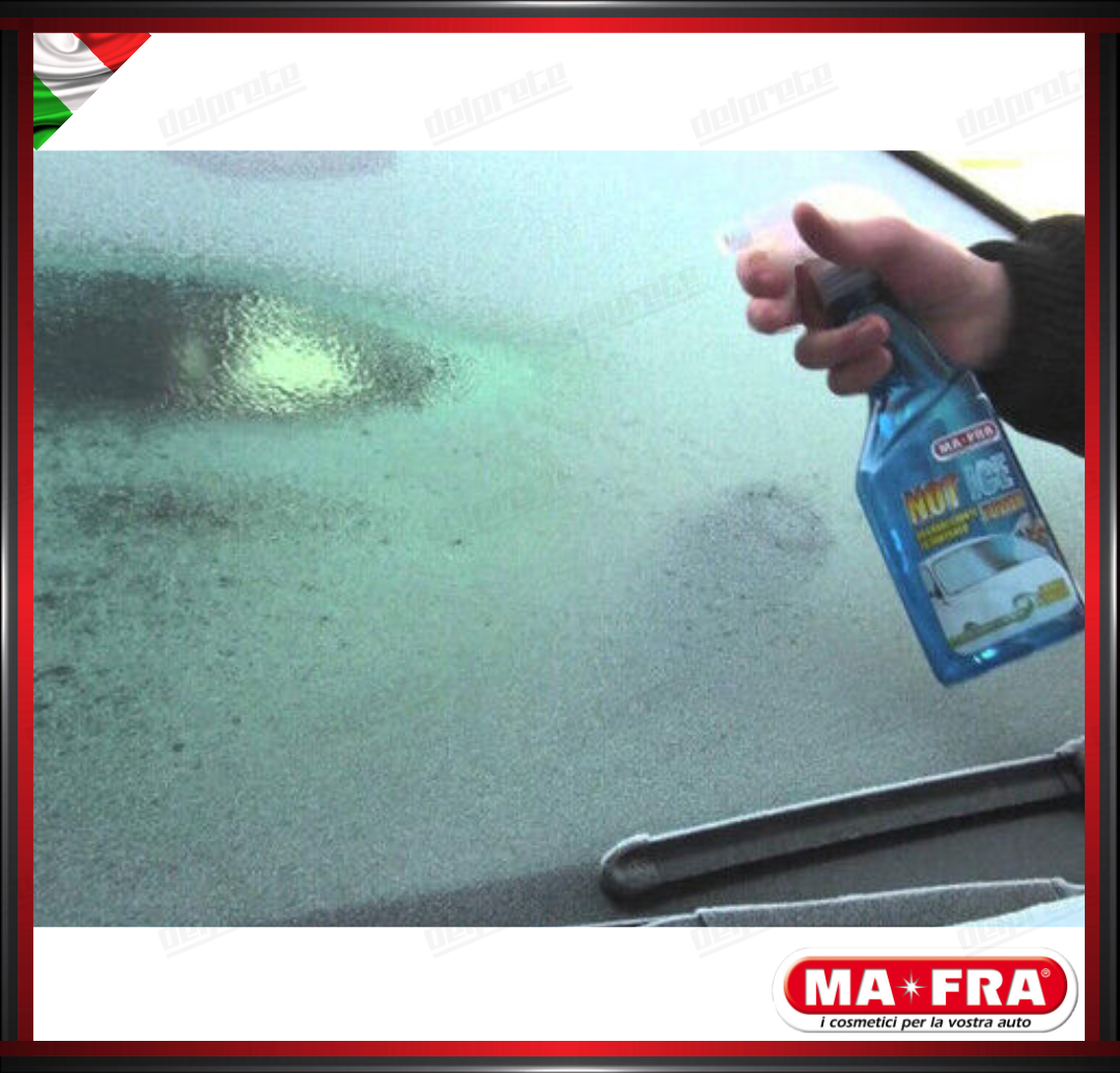 MAFRA - NOT ICE SPRAY DEGHIACCIANTE PER VETRI E SERRATURE RIMUOVI GHIACCIO 500ML