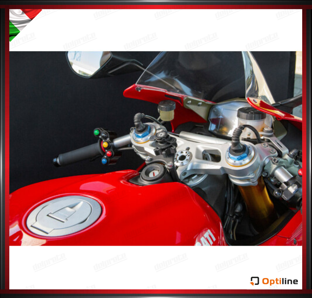PORTA CELLULARE OPTILINE ATTACCO PER BLOCCHETTO CHIAVE PER DUCATI PANIGALE 899, 959, V2, 119, 1299, V4