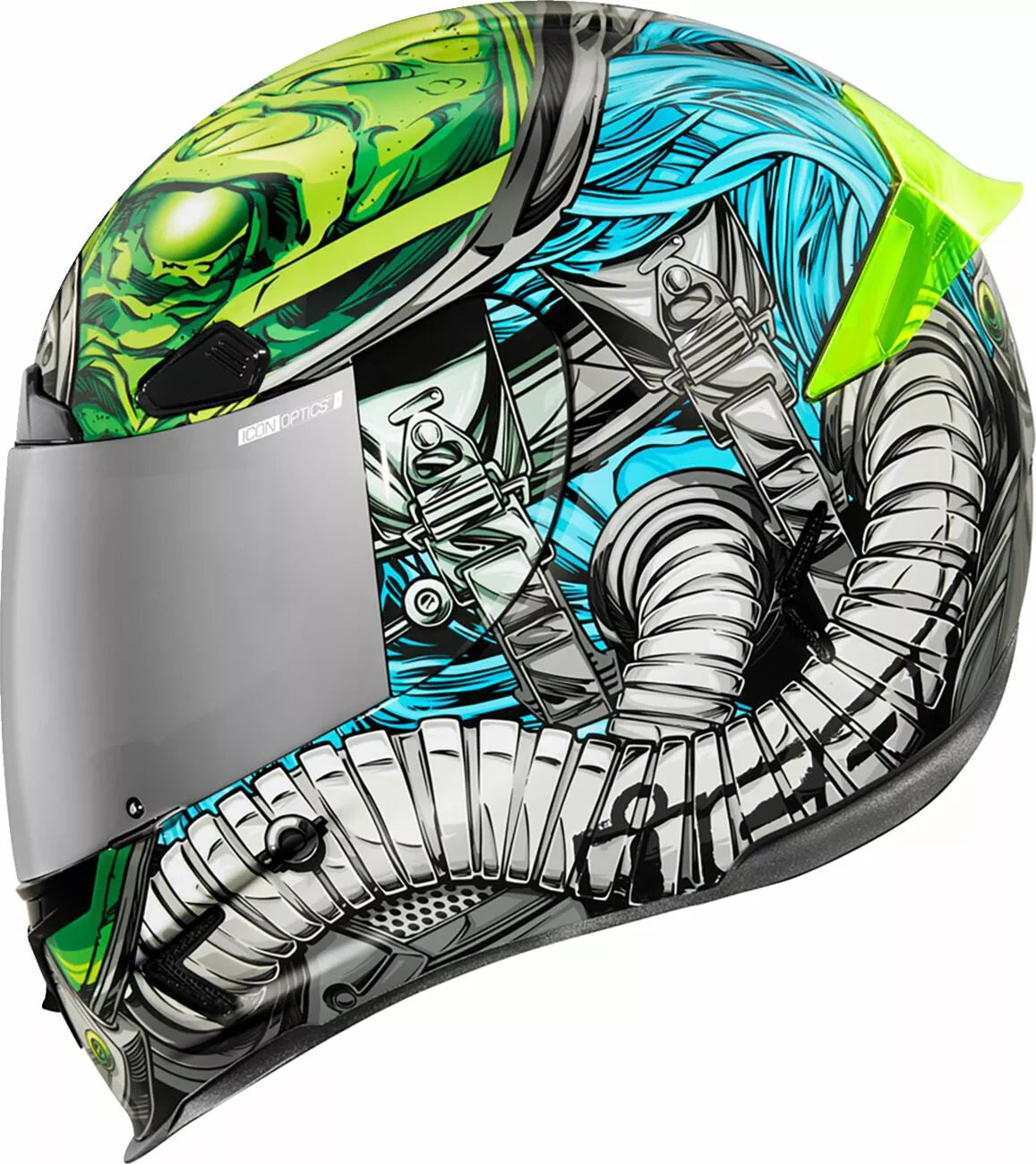 CASCO INTEGRALE - ICON AIFRAME PRO OUTBREAK - OMOLOGATO ECE 2206