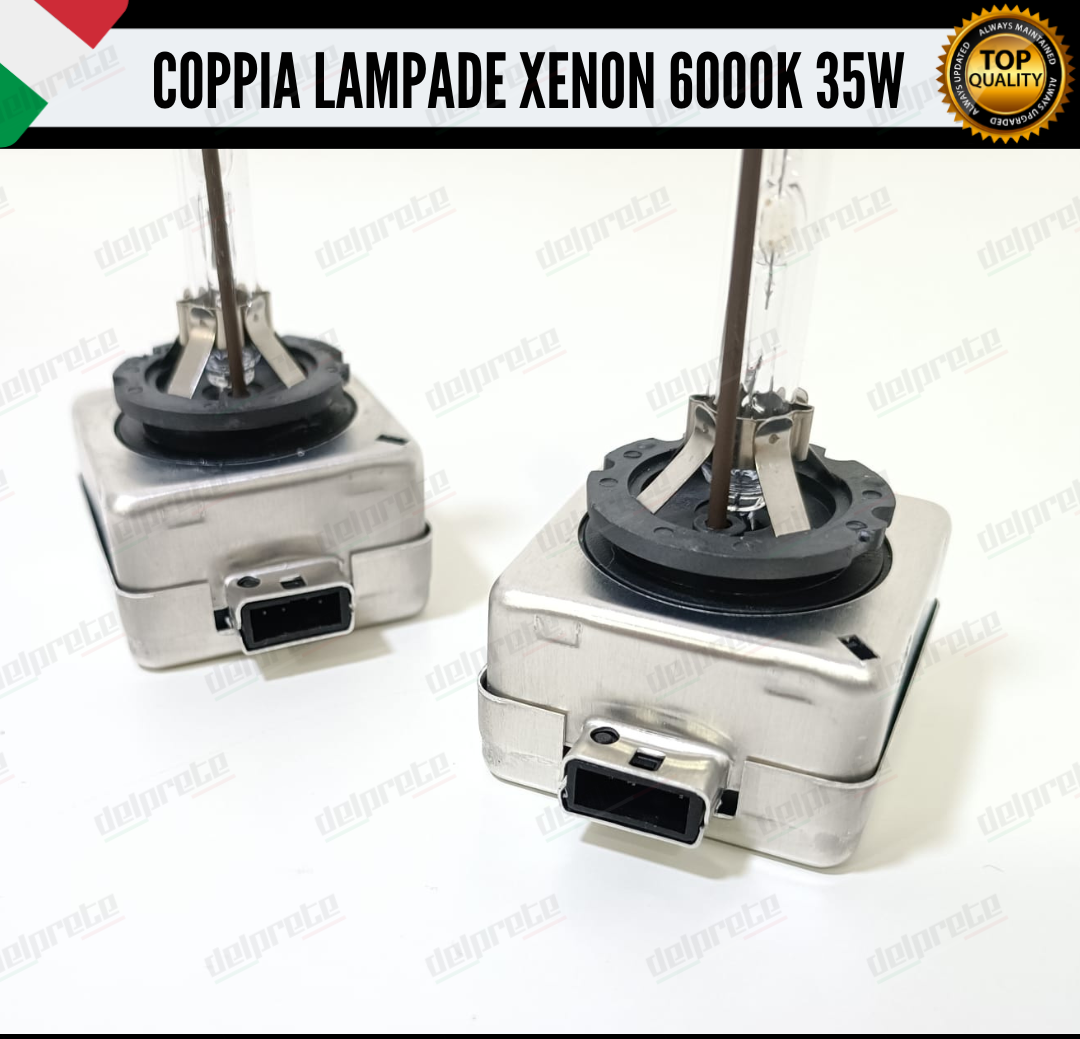 2 COPPIA LAMPADE XENON D3S 35W LUCE 6000K BIANCO JEEP GRAND CHEROKEE IV DAL 2014