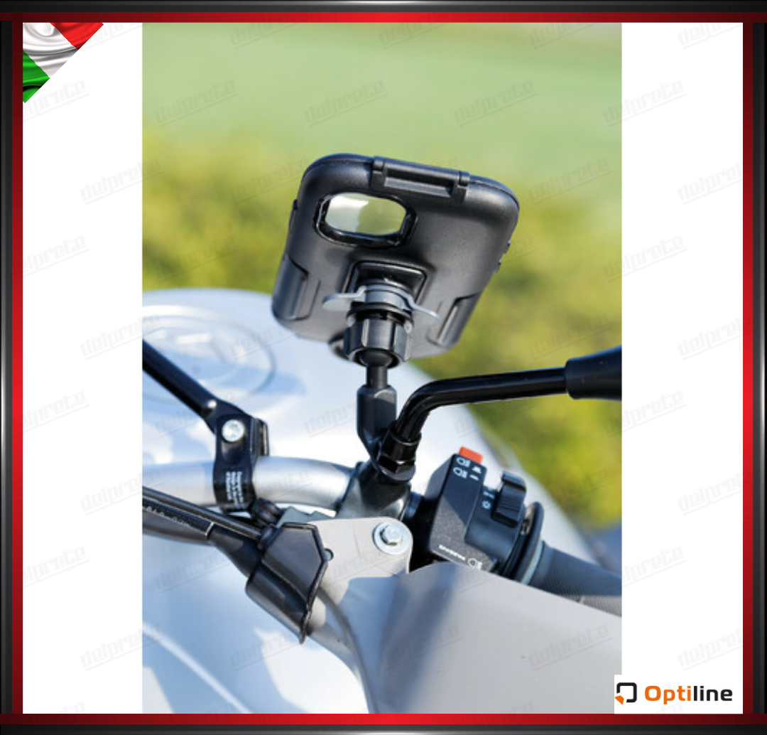 TITAN POLE PORTA CELLULARE SGANCIO RAPIDO DUOLOCK CON ATTACCO SPECCHIETTI O VITI PASSANTI