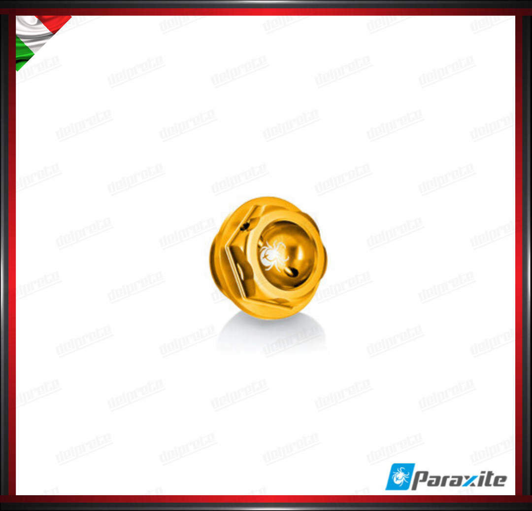 TAPPO OLIO ORO M26x3 ALLUMINIO YAMAHA MT-03 / MT-07 / MT-10 / XSR700 / R1 / R3 / R6 / R7 - PARAXITE