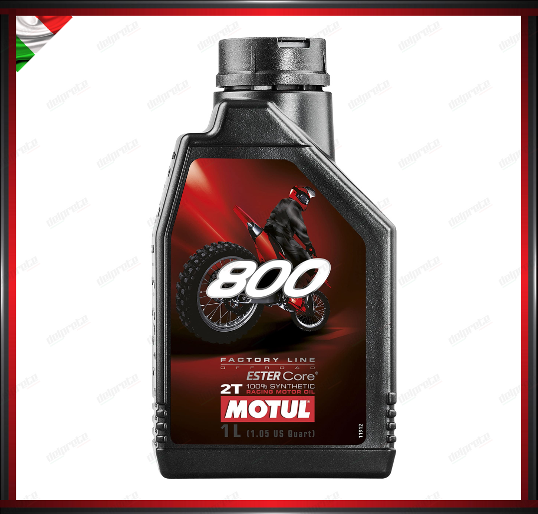 OLIO MISCELA MOTUL 800 FACTORY LINE OFF ROAD 2T 100% SINTETICO