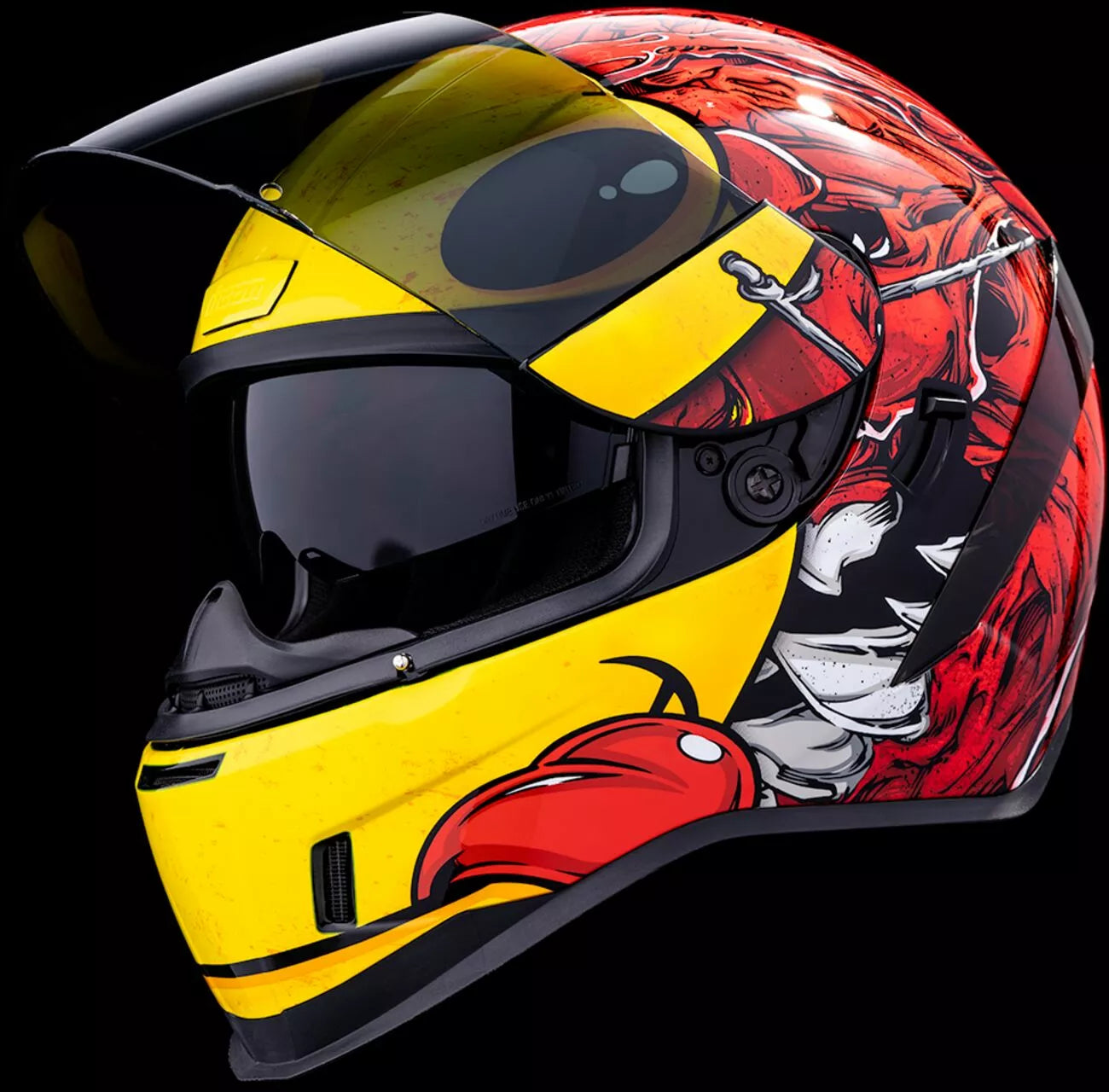 CASCO INTEGRALE - ICON AIRFORM BROZAK MIPS ROSSO - OMOLOGATO ECE 2206